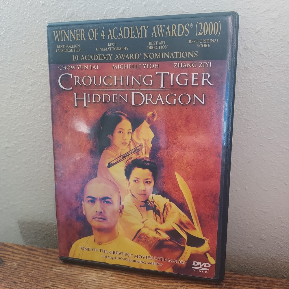 Crouching Tiger, Hidden Dragon (DVD, 2000) Pre-Owned Tested Working Great Shape